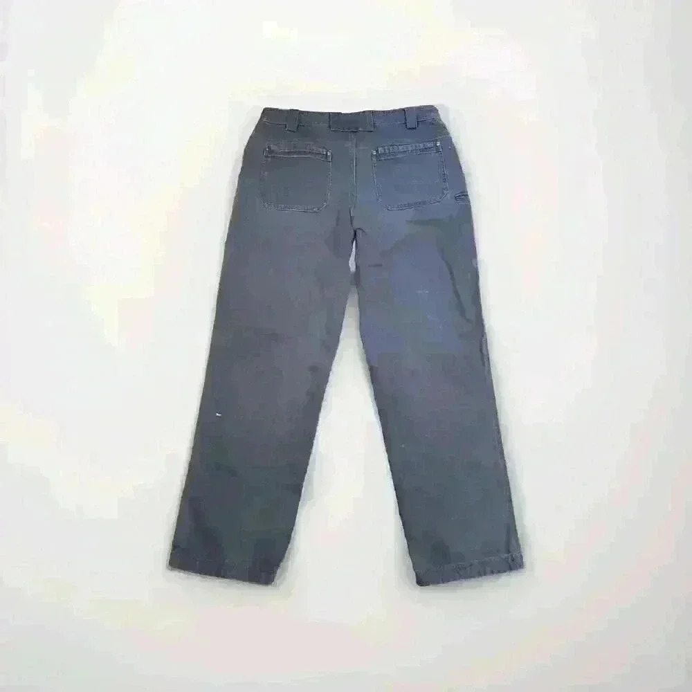 DULUTH TRADING CO Carpenter Denim Casual Work Pants Blue Jeans Men's Sz 36 X 34 - Picture 2 of 8